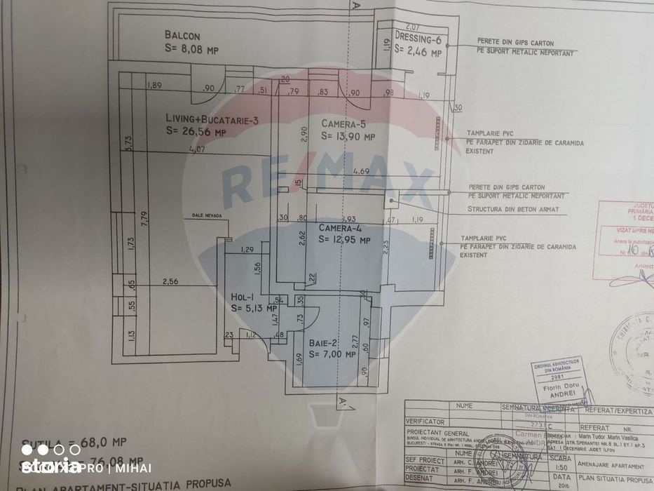 Apartament 3 camere 1 Decembrie de Vanzare