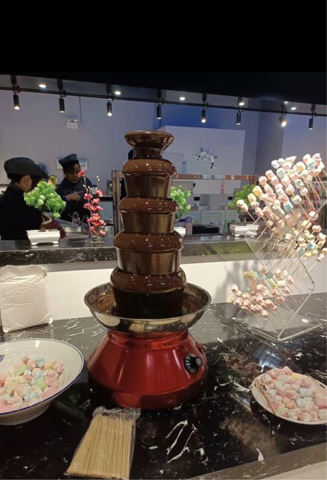 Chocolate fountain, shokodlad quyar, shokolad fantan