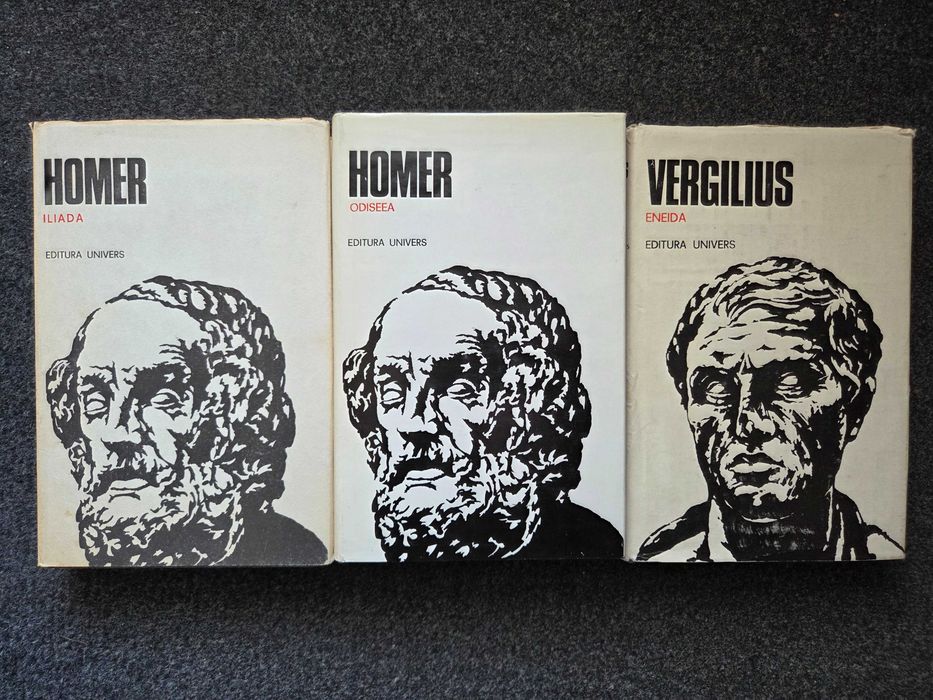 ILIADA + ODISEEA - Homer + ENEIDA - Vergilius (3 volume)