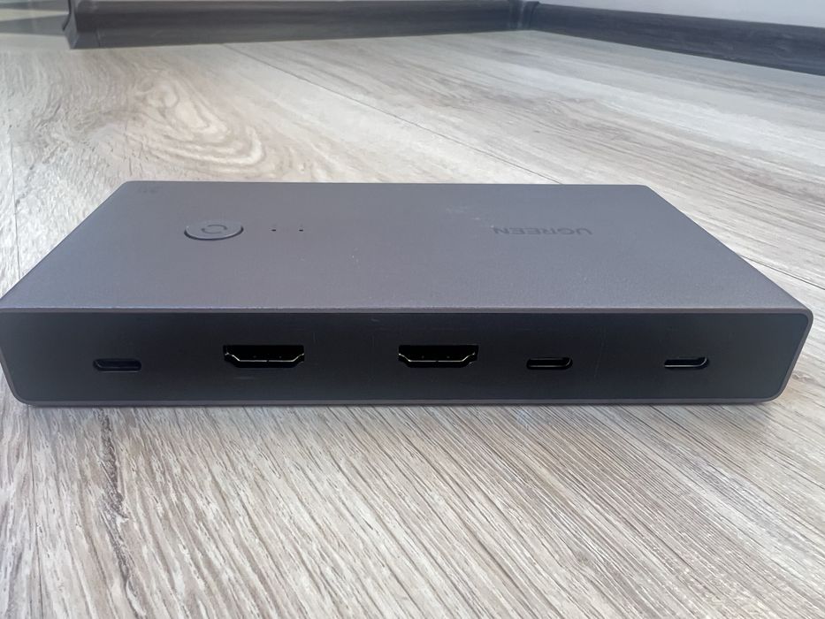 UGREEN KVM Switch HDMI USB – превключвател за 2 компютъра / 1 монитор