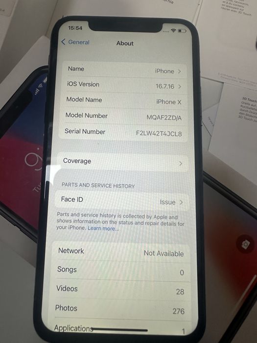 Iphone x 256gb !