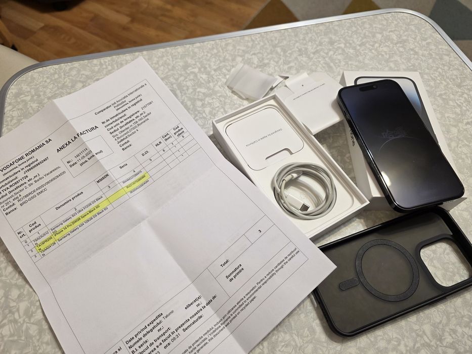 Iphone 14 Pro 256 Gb in stare foarte buna-bonus husa si folie  privacy