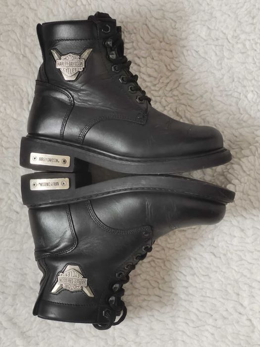 Ghete fete autentice brand Harley-Davidson bocanci baieti piele