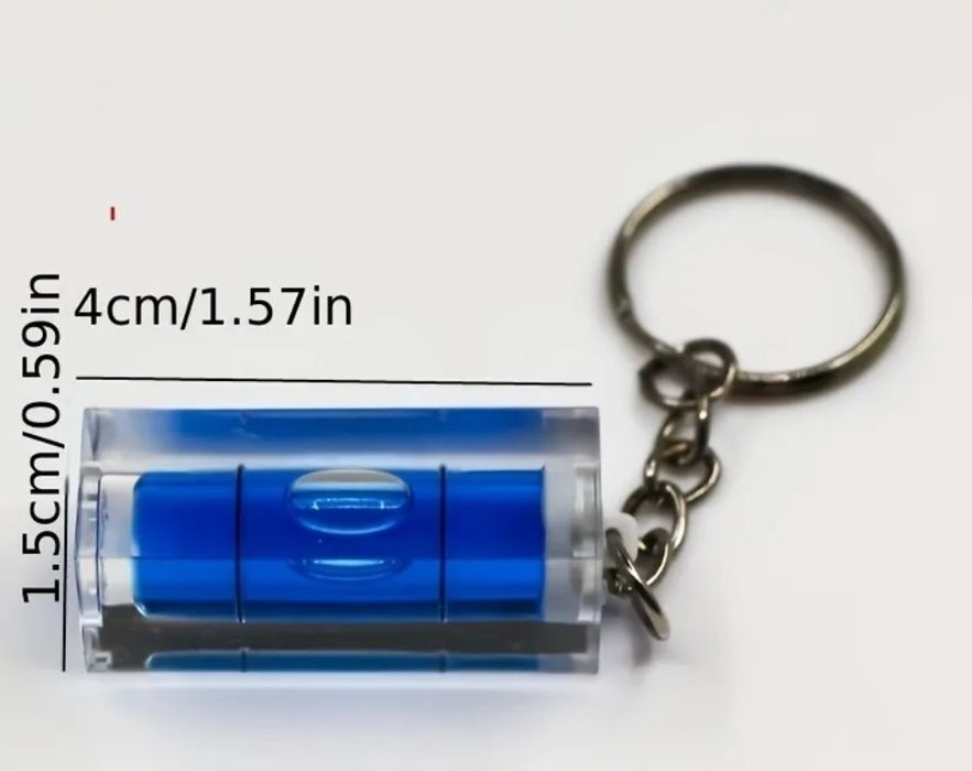 Пузырьковый уровень брелок