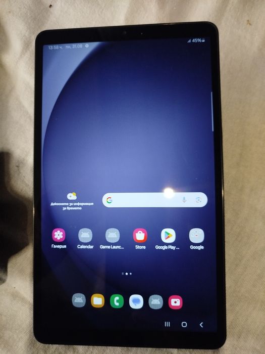 Продавам Galaxy Tab A 9 със сим за разговори и интернет