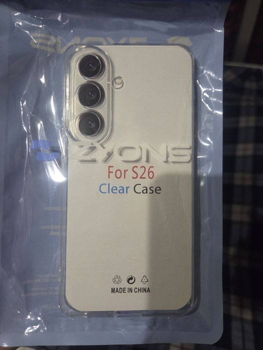 Прозрачный чехол Samsung galaxy