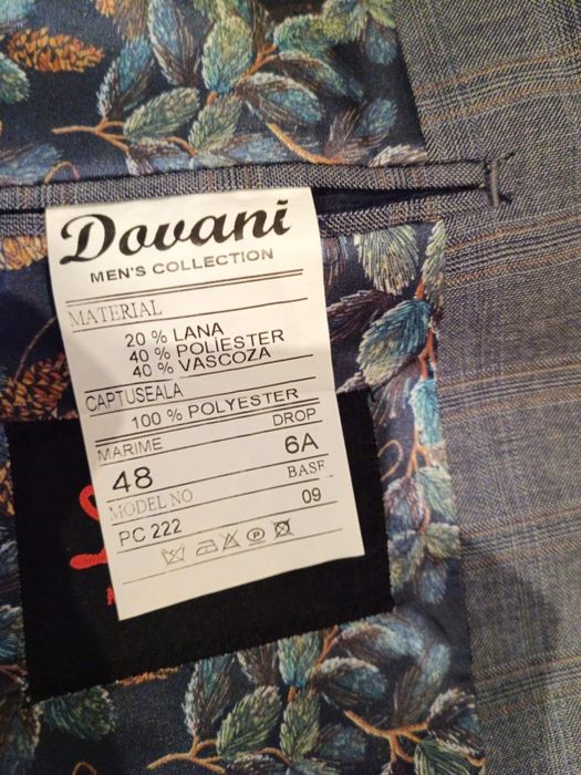 Costum barbati Dovani