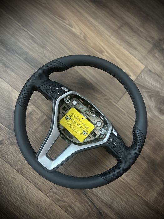 Volan piele Nappa naturală Mercedes C-Class cu padele W204 2007-2015