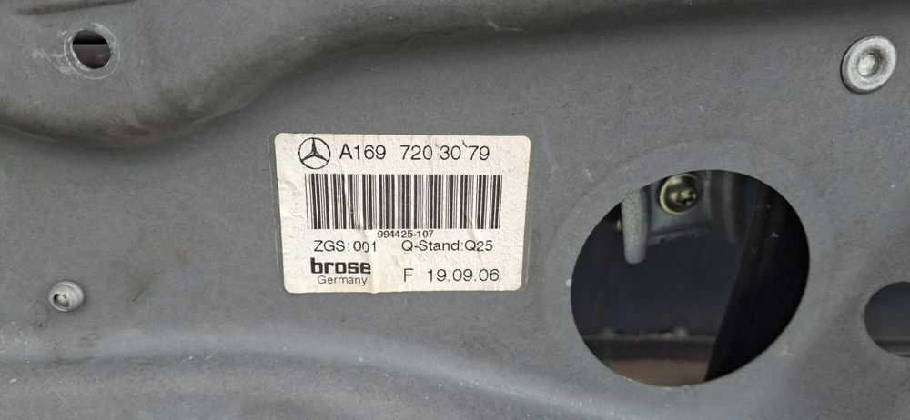 Механизъм ел. стъкло за Mercedes-Benz A-Class  W169 ( 2004 - 2012 ) Мерцедес