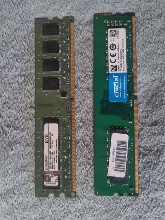 Ram DDR4 8GB si DDR3 4GB