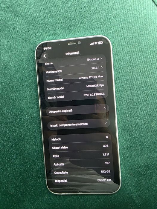 Iphone 12 pro max 512 gb