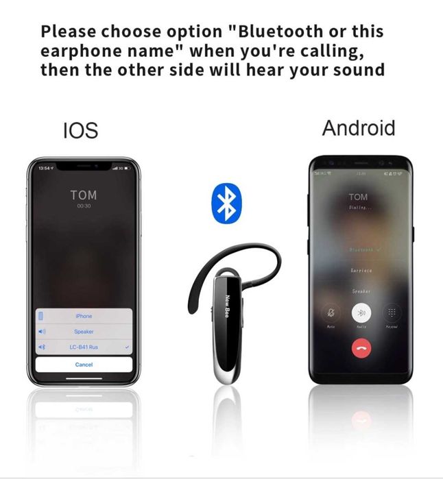 Casca Bluetooth New Bee LC-B41