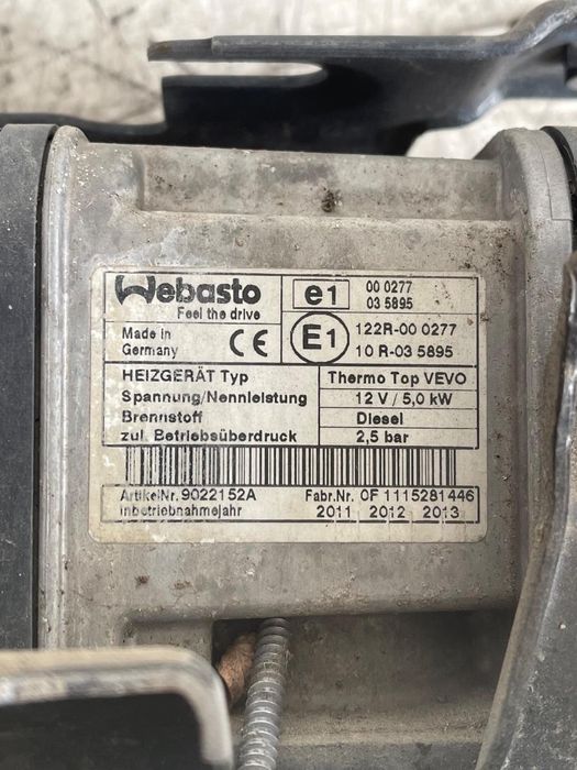 Webasto Volkswagen Touran 1T3 2010 - 2015 1.6 Tdi Cayc 1K0815065Ar