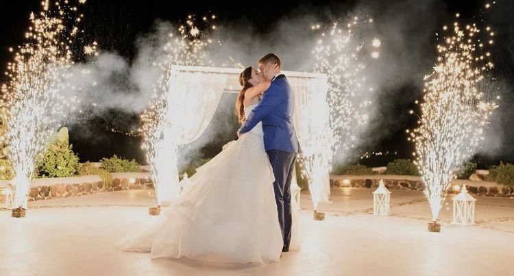 Sistem artificii nunta. 330lei