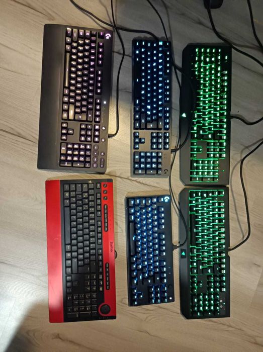 Tastatura gaming Logitech G 513 Roccat isku razer blackwindow