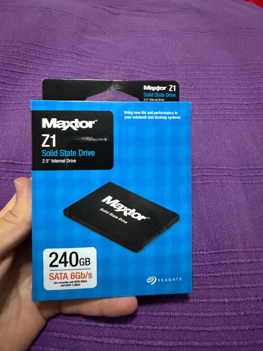 SSD Maxtor Z1 240 GB Чисто Нов