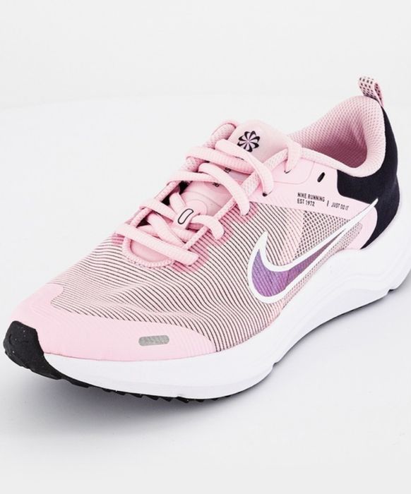 Nike - Олекотени обувки за фитнес Downshifter 12, Черен, Пастелнорозов