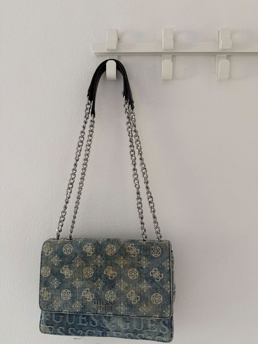 Чанта GUESS дънкова