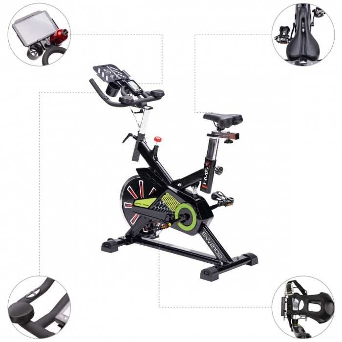 Bicicleta indoor cycling HMS SW2102 Negru