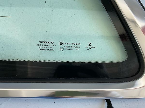 Geam Aripa Stanga Spate Volvo XC90 2016-2017 31468143 31442517