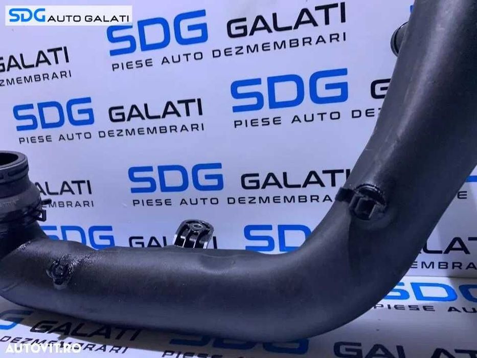 Conducta Admisie Presiune Turbosuflanta Volkswagen Golf 5 1.9TDI BKC BRU BXE BXF 2004 - 2008 Cod 1K0129654AA  [S0156]
