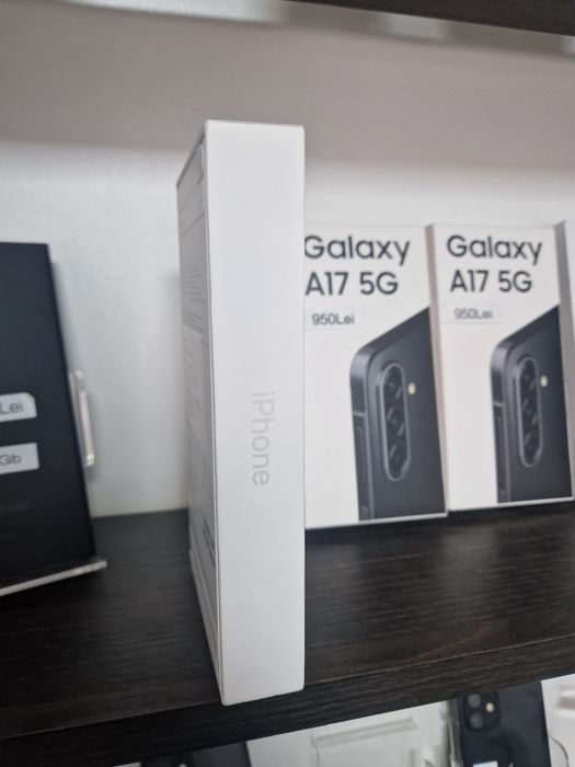 Magazin cu rate nou sigilat Iphone 17 pro max 256 silver 24  luni garantie