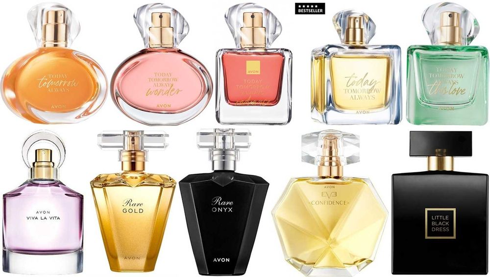 AVON - TTA Today,Far Away,Attraction,Premiere Luxe,Incandessence,Luck