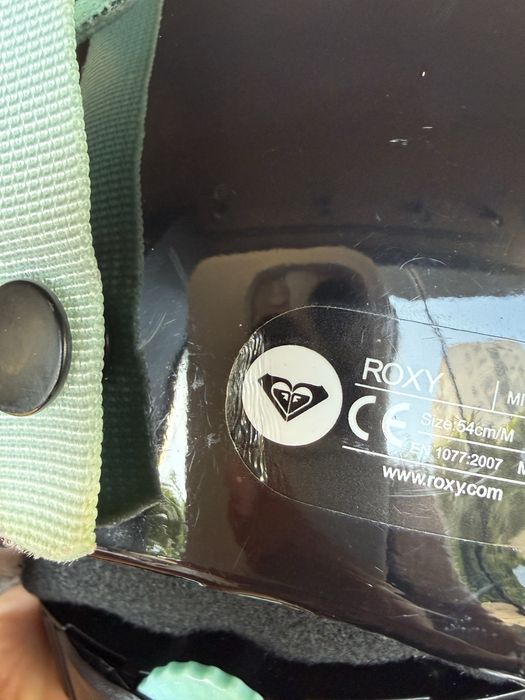 Roxy каска, маска и ски обувки Rossignol 275 mm