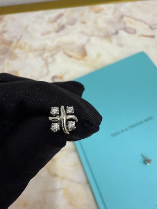 Серьги 0.29ct Tiffany Co Lynn оригинал