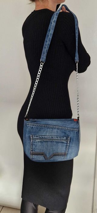 Дънкови цветни чанти LoVesy