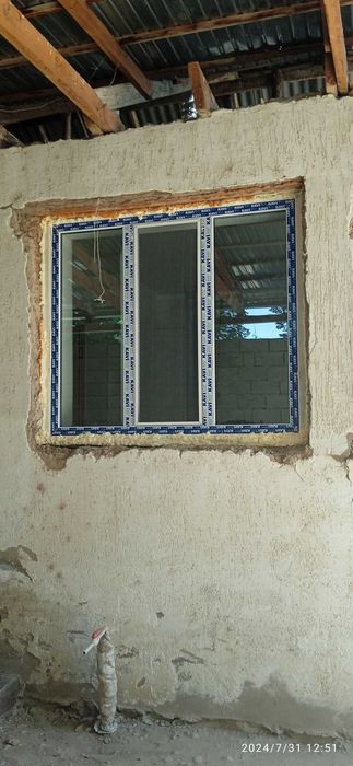 Окна двери витраж