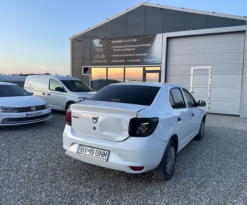 Dacia Logan 2020 usor avariat benzina cu gpl fabrica 66.785km