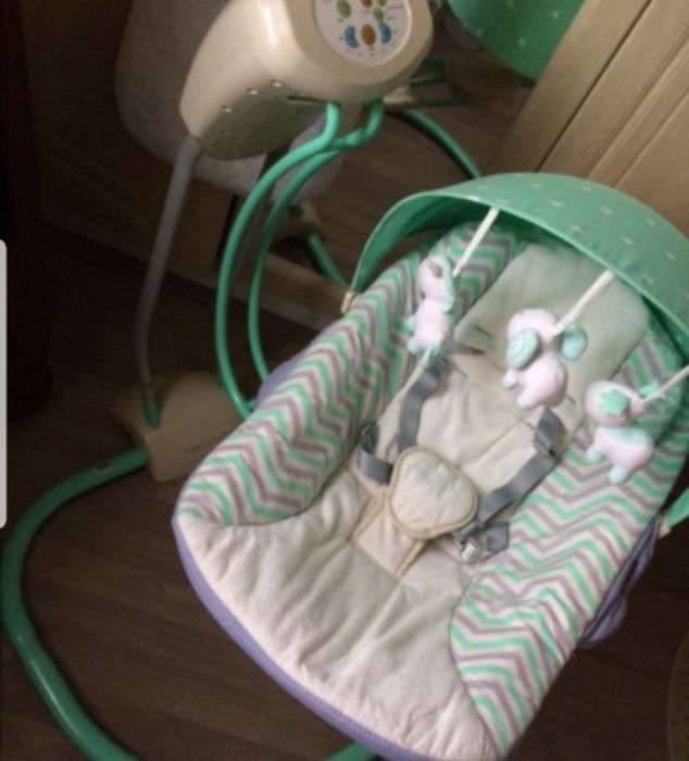 Электрокачеля happy baby