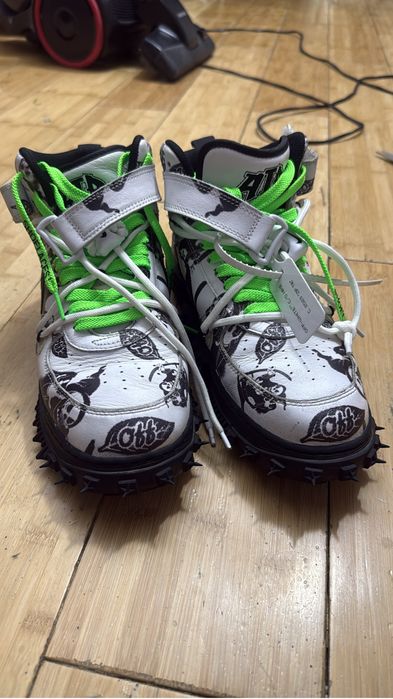 Кроссовки nike mid off white
