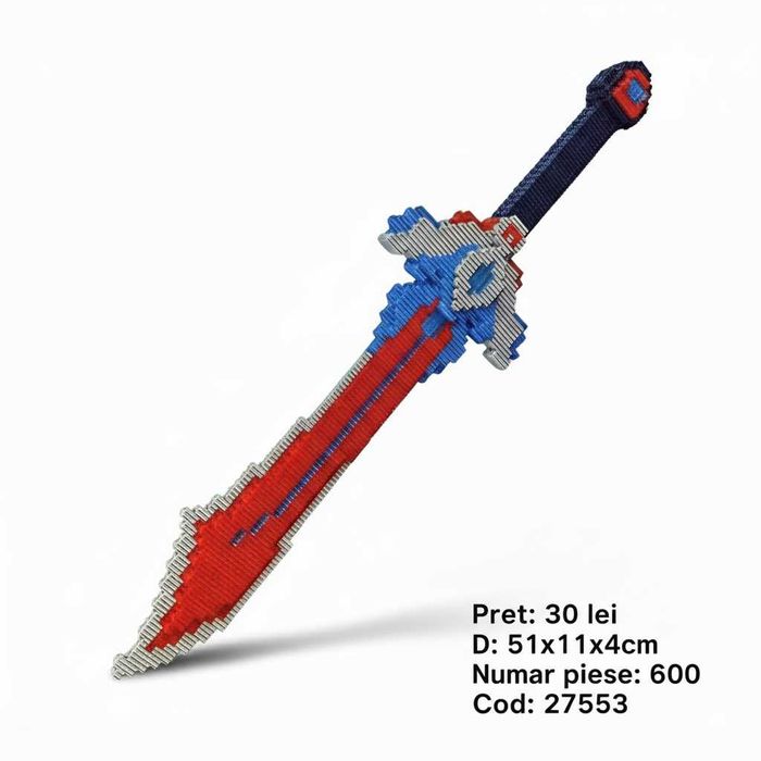 Jucarii tip Lego - Arme, Sabii, Mitraliere, Pusca