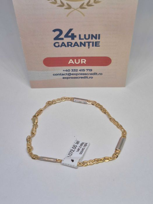 Bratara aur 14k 2.68 gr (AG4 Dacia b.50045) Garantie 2 ani