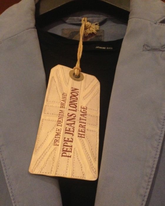 Новый и очень стильный пиджак Pepe Jeans 52-54 размер XL