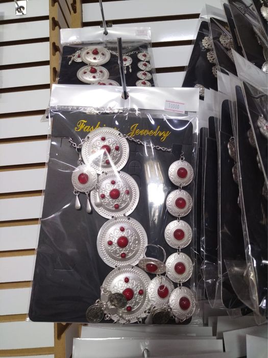 Мельхиор комплект украшений