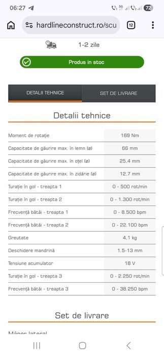 Dewalt DCD 1007  169NM