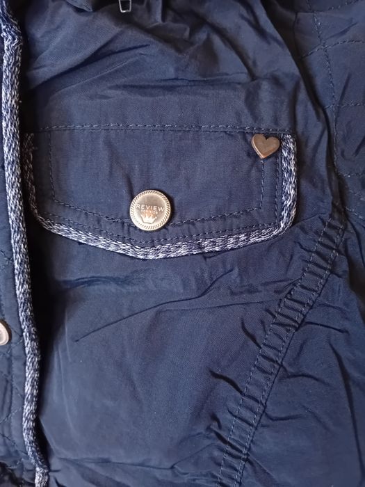 Зимно яке за момиче REVIEW, 10-11 год