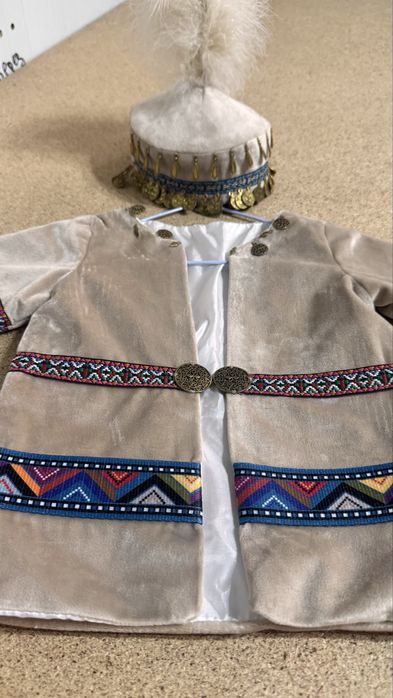 Жилетка для newborn девочки + саукеле