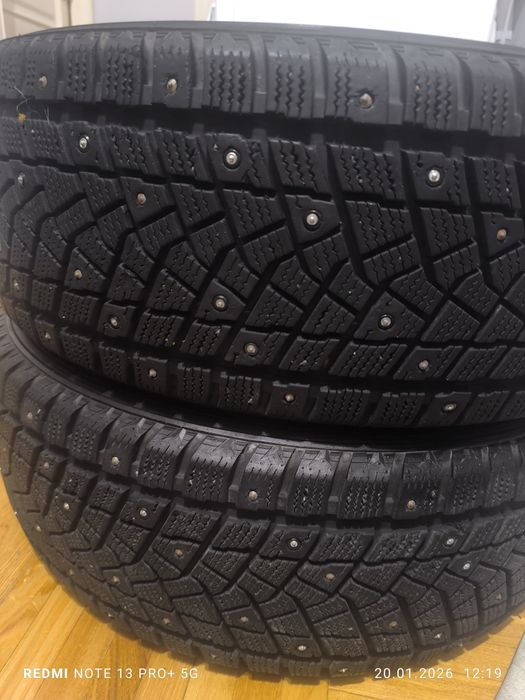 Шипованные шины. Шиповка + липучка