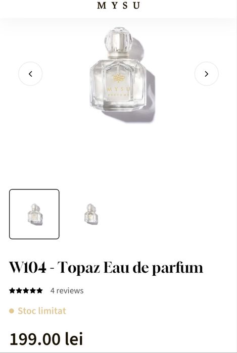 Vând parfum de la MYSU