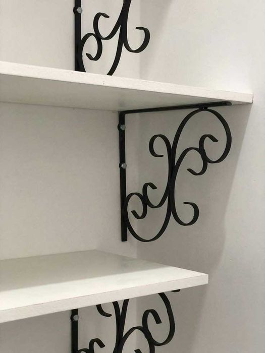 Конзоли , рафтодържачи и ъгли за рафтове и етажерки от ковано желязо