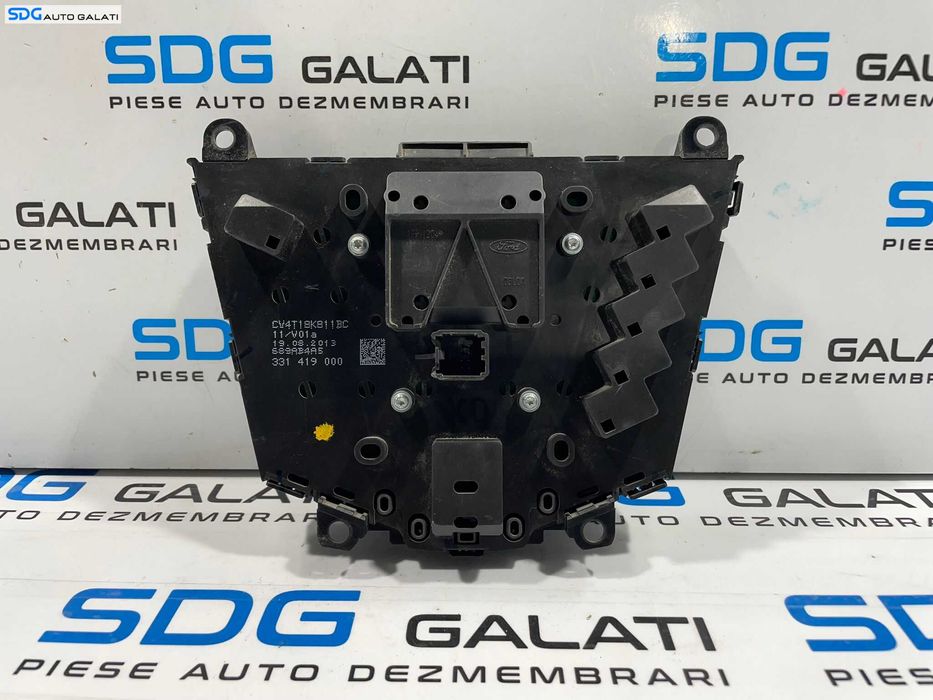 Panou Consola Comanda Buton Butoane Radio CD Player Telefon Ford Kuga 2 2012 - 2019 Cod CV4T-18K811-BC CV4T18K811BC [L4028]