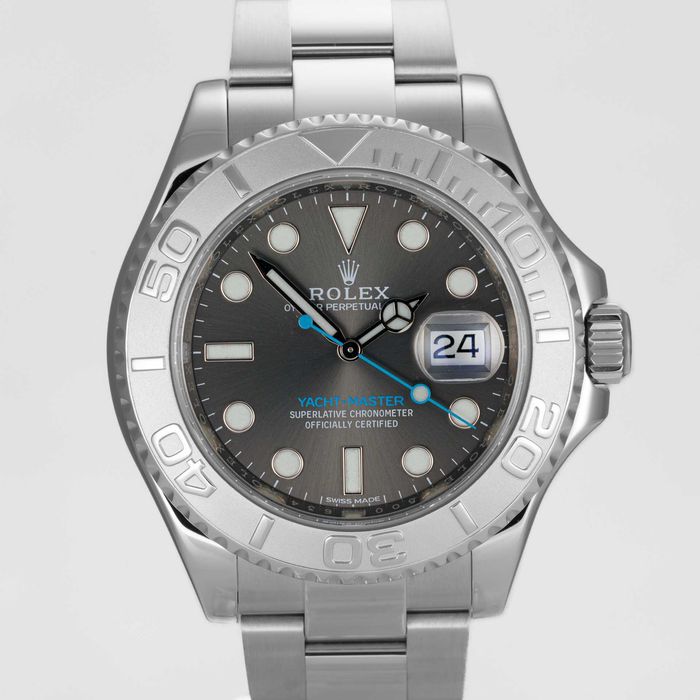 Rolex Yacht-Master Rolesium 116622 Dark Rhodium dial