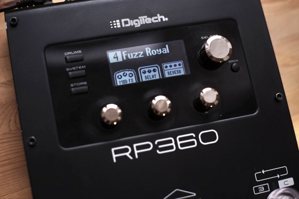 Продам гитарный процессор Digitech RP360 - педаль эффектов All in One
