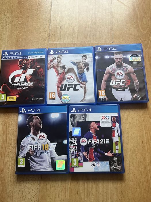 Fifa,UFC,Playstation 4