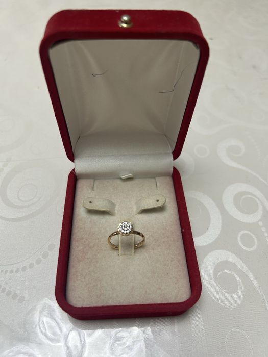 Золотое кольцо 585 пробы Россия