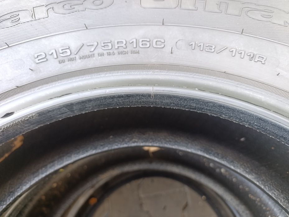 Anvelope de iarnă 215 75 16c Goodyear dot 2018